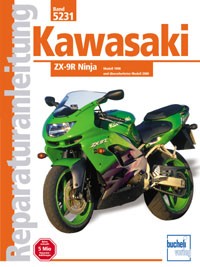 Motorbuch Engine book No. 5231 repair instructions KAWASAKI ZX 9-R (1998-)