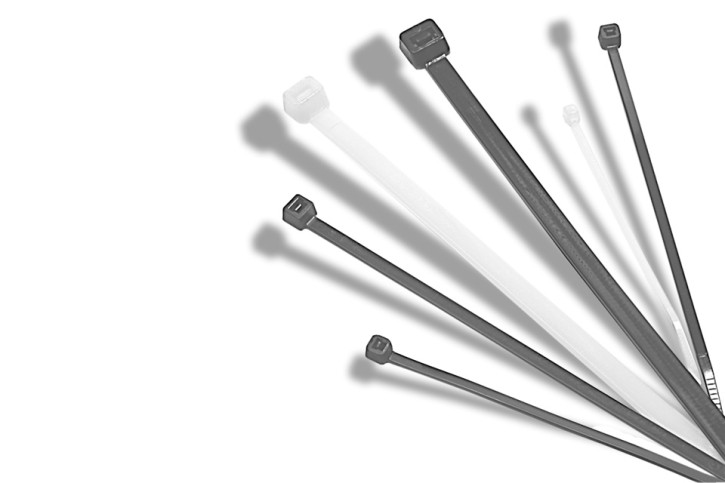Cable ties, 200 x 2,5 mm, 100 pcs.