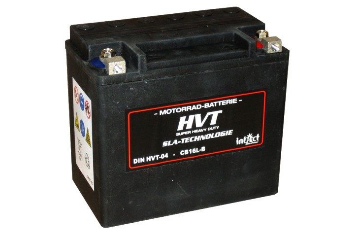 INTACT Bike Power Batterie HVT CB16L-B, gefüllt und geladen