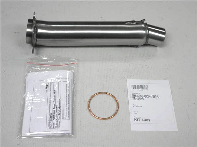 IXIL Adapter tube for T 955 i Daytona/Speed Triple, year 98-