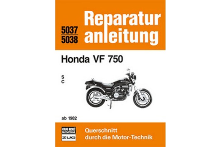 Motorbuch Engine book Bd. 5037 Repair manual HONDA VF 750/S/C/from 1982