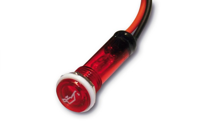 SHIN YO Control light, oil (red) for ATV