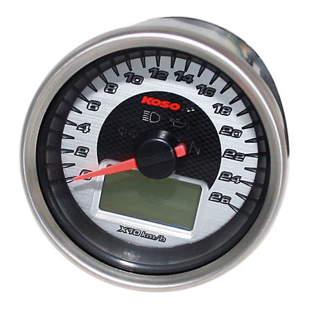KOSO Speedometer chrome