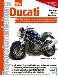 Motorbuch Engine book No. 5287 repair instructions DUCATI Monster, 00-, injection, air-cooled