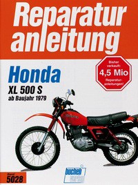 Motorbuch Engine book No. 5028 repair instructions HONDA XL 500 S