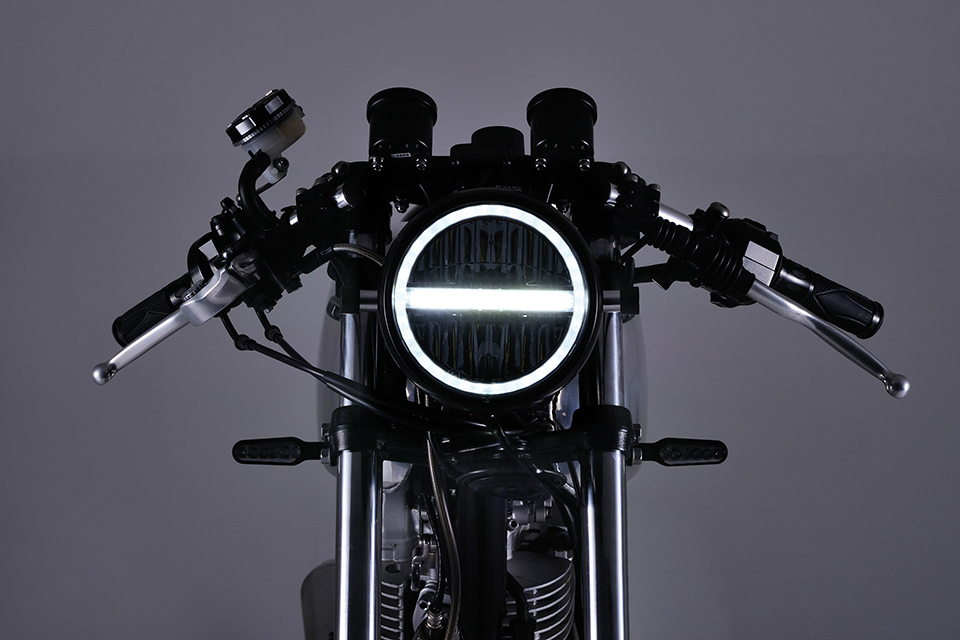 5-3/4'' 5,75 Zoll Motorrad-LED-Scheinwerfer mit Fern- und