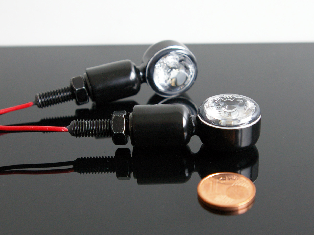 2 Mini-BLINKER, e-geprüft,SHIN YO HI-Power LED-Blinker. Unfassbar KLEIN!