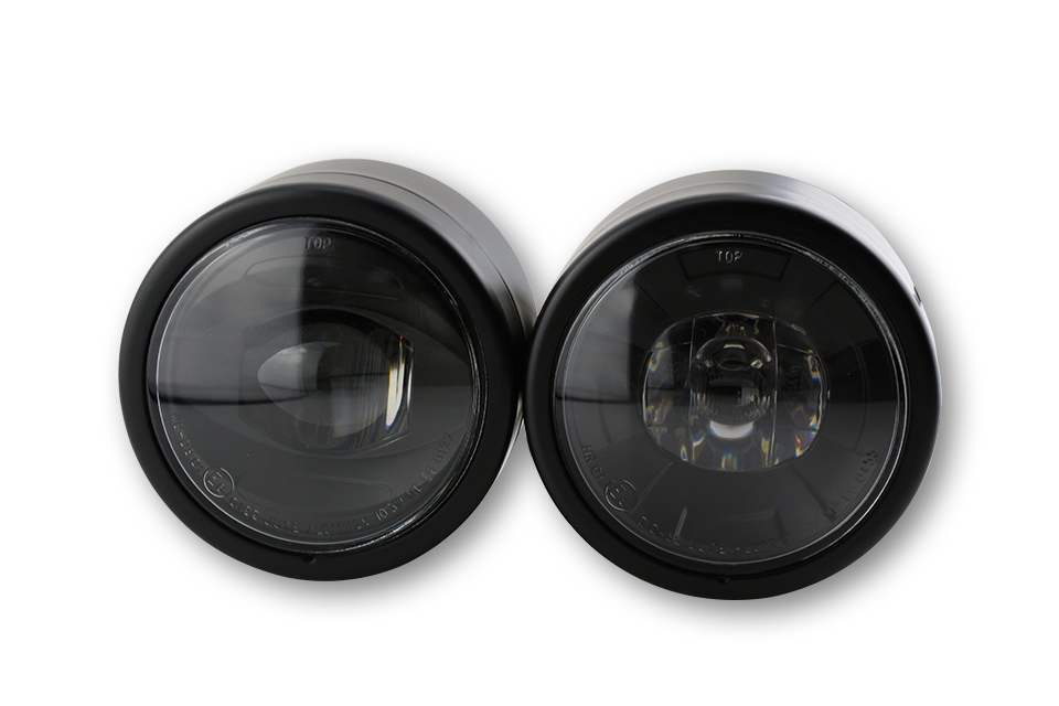 SHIN YO LED Hauptscheinwerfer TWIN, schwarz, seitliche Befestigung-223-432