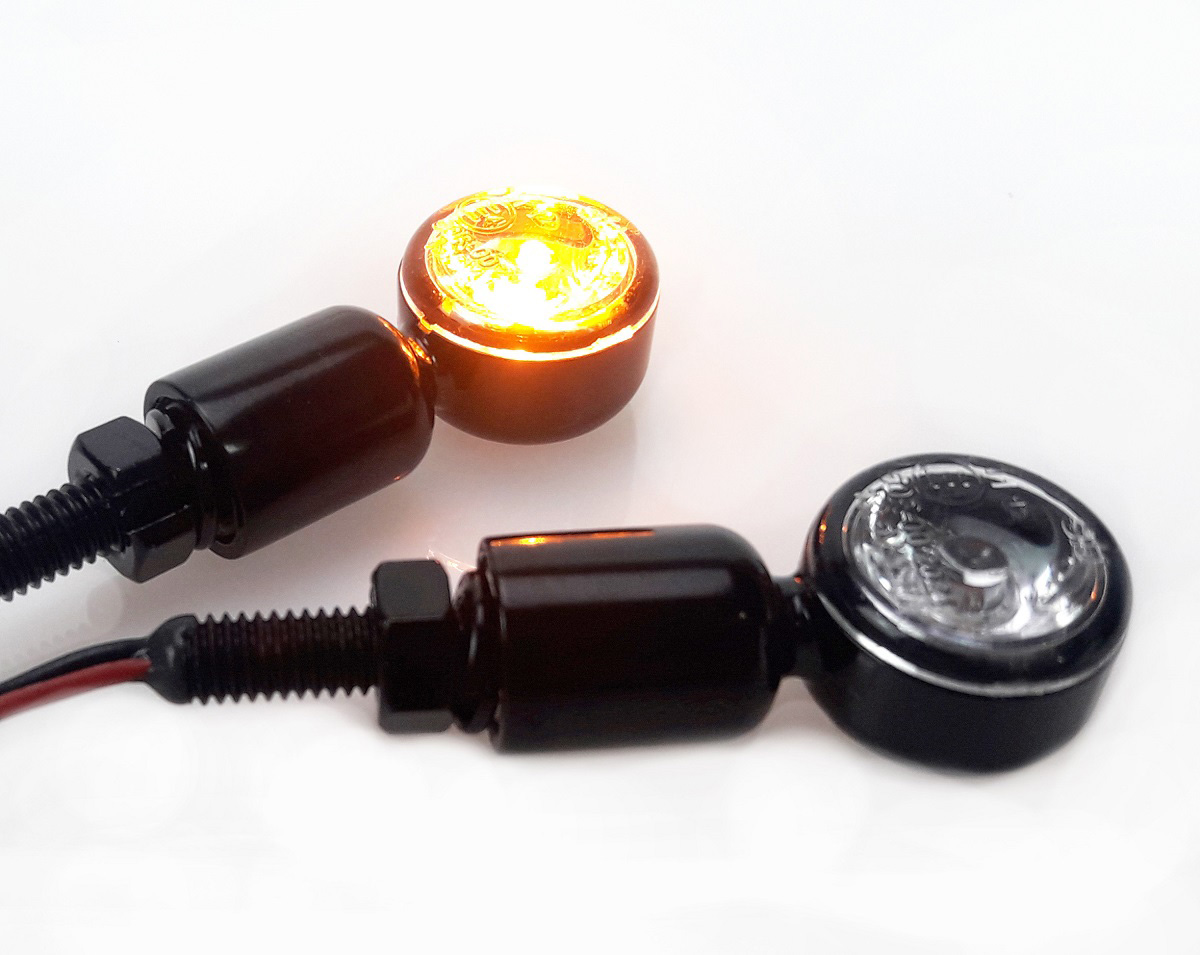 Mini LED Blinker Rück und Stopplicht PROTON superklein nur 11 mm