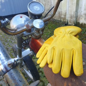 Rider Gloves Cowhide Leather L