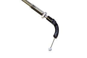 - Kein Hersteller - Steel braided throttle cable, SUZUKI VZ1800 (M109R), 06-09, 150 mm extended