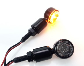 2 LED-Mini-Turn-Signals, very small, e-marked
