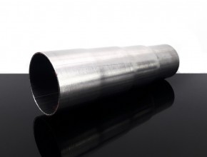 EXHAUST ADAPTOR, step adjuster pipe, stainless steel, 40-45-48-50mm