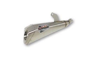 IXIL X55 Silencer, stainless steel brushed, CBR 500 R/CB 500 F, 16-, E-mark