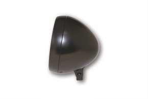 SHIN YO Headlight, 6 1/2 inch silk black, E-marked