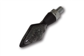 HIGHSIDER LED-Blinker/Positionsleuchte PEN HEAD DOUBLE, schwarz, getönt