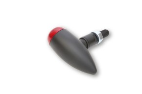 HIGHSIDER LED-Rücklicht MICRO-BULLET, schwarz, rot
