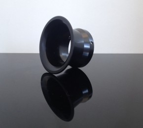 Air Funnel, 50mm connection, black, for Classic-/ Caferacer