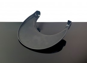 Deflektor, Windschild, Kunststoff für Ø160-180mm Scheinwerfer