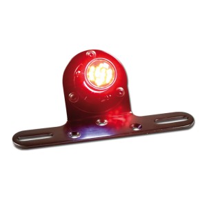 LED-Rücklicht "Gun" | mit KZB | rot | Ø=30 mm