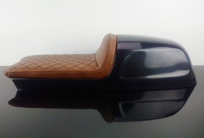 Cafe-Racer-Soloseat, Imola-Style, brown