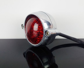 TAIL LIGHT, homologated, alloy, polished