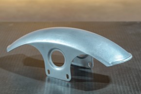 FRONTFENDER / mudguard "One-for-the-Road" - Onroad 2 by BHCKRT, alloy, f. BMW 2-valve models