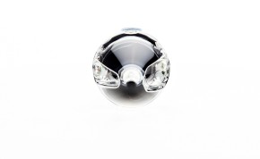 handlebar end LED-INDICATOR, "m.blaze cone" by MOTOGADGET, black anodized aluminium, right