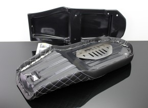 SITZBANK-Set SCRAMBLER für BMW K75 K100 schwarz