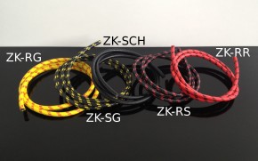 retro-cable, black-yellow