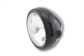 SHIN YO 5 3/4 inch main headlight PECOS, shiny black