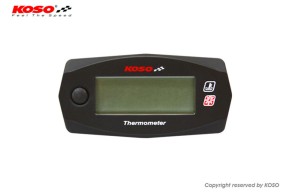 KOSO Dual Thermometer Mini 4 (Batteries) to 250 degrees