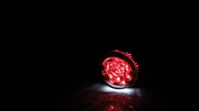 SHIN YO LED-Mini-Rücklicht NOSE, rund, Glas getönt transparent