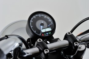 DAYTONA Digital tachometer incl. speedo VELONA, black, Ø 80mm, 15.000 RPM
