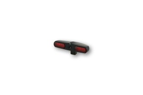 HIGHSIDER LED taillight FLIGHT, black, red lens