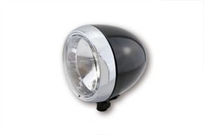 SHIN YO Main headlight, shiny black with chrome ring