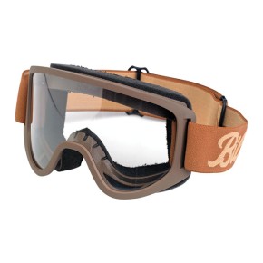 BILTWELL MOTO 2.0 goggles, brown and beige