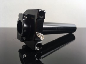 Throttle control for twist grip, 7/8", cnc, alloy, black