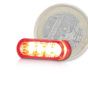 LED-Einbaurücklicht "Heat" | rot | Stück