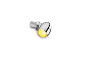 Kellermann LED indicator Bullet Atto, chrome, clear glass, for front and rear