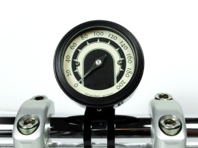 Cup for Speedometer "Streamline Cup" by MOTOGADGET, aluminium, black anodized, for 22mm handlebars