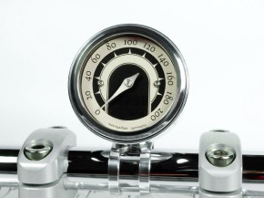 Cup for Speedometer "Streamline Cup" by MOTOGADGET, aluminium, polished, for 1 inch handlebars