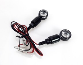 2 LED-Mini-BLINKER, e-geprüft, superklein
