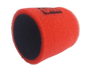 Sport-LUFTFILTER mit Schaumstoffeinsatz, ca. 57 mm, rot