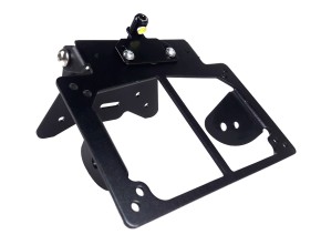 ATTACHMENT for licence plate light,  black