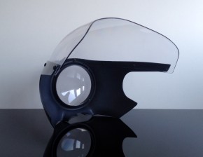 AVON style half fairing including screen and "bubble"