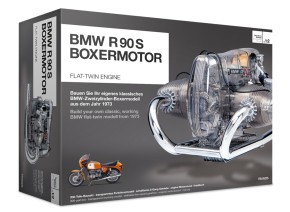 MODELL-BAUSATZ BMW R90S Boxer-Motor im Maßstab 1:2!