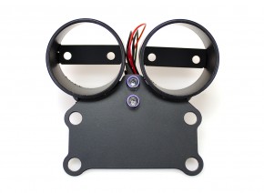 SUPPORT for 2x Ø48mm Instruments by Daytona, fits BMW R-Models