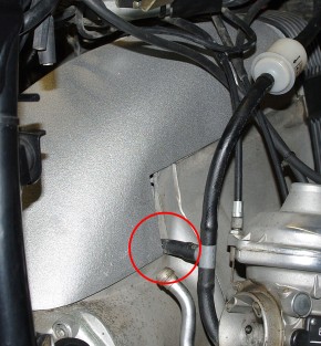 Anlasser-/Luftfilter-/Motor-Abdeckung Starter-Cover, Aluminium für alle BMW R-Modelle
