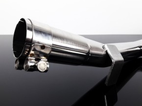 2* SILENCER / Exhaust system, Hattech "Cannonball", stainless stee, "e"-marked, f. BMW R-models "Monolever"